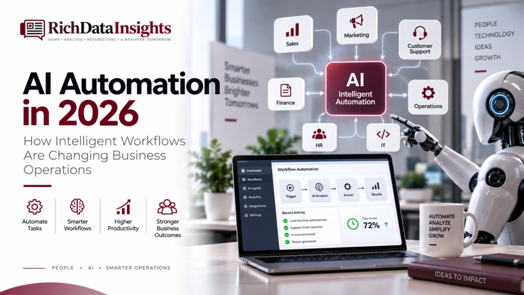 AI automation in 2026 and intelligent workflows for business operations